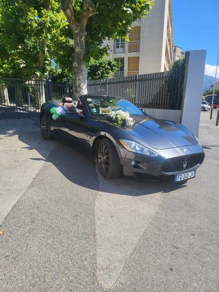 Location d'un véhicule luxe Maserati Grand Cab sur le 13 proche Marseille